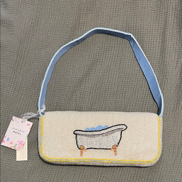 VIRAL BEADED DUCK BAG - Picture 2 of 2